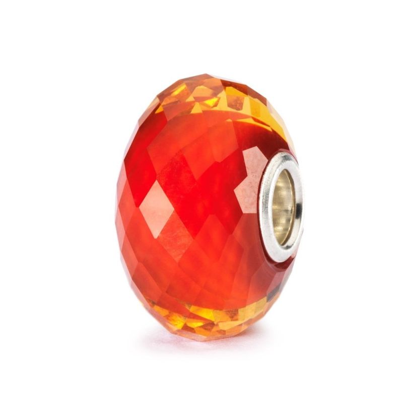 KORALIK Trollbeads, Saffron Facet