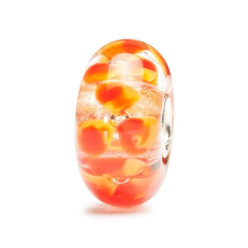 KORALIK Trollbeads, Coral Flower Bead