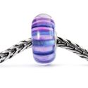 KORALIK Trollbeads, Violet Stripe Bead