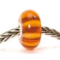 KORALIK Trollbeads, Brown Stripe